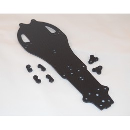 Mistral Slim chassis 2.5mm carbon fibre