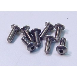 1259 - 2-56 x 1/4 Button Screws