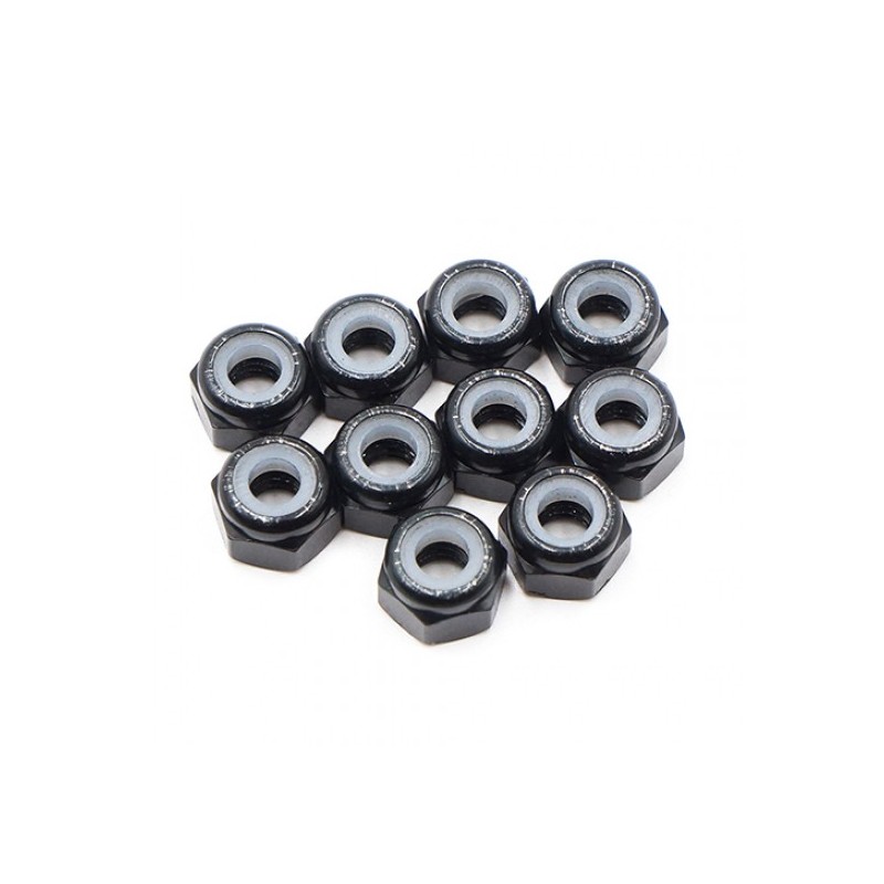 HW002 Aluminium M3 Self Locking nut