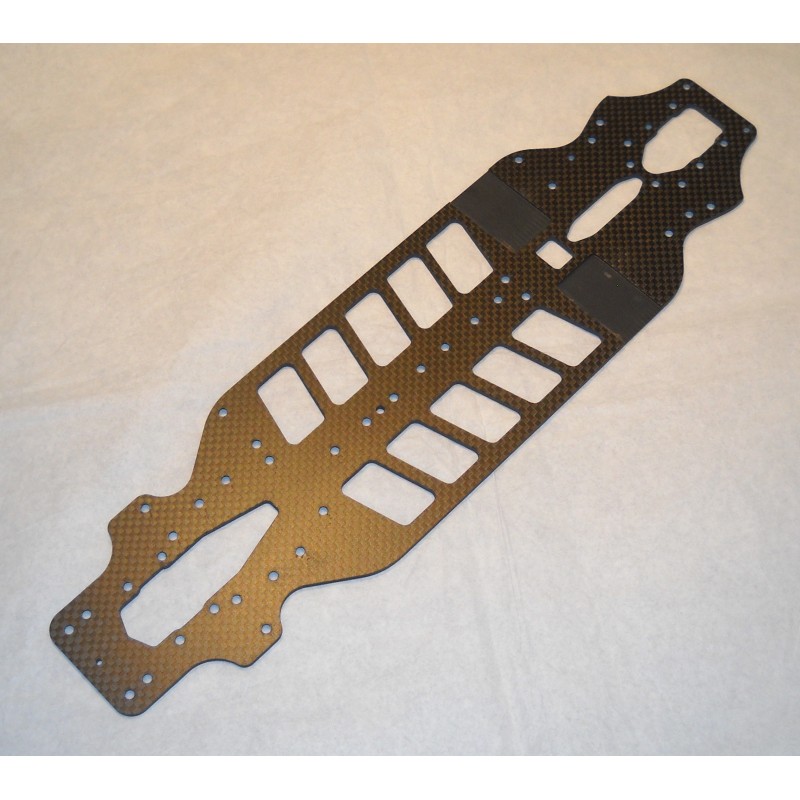 OPT021-C    Associated TC 7.1 - 2.5 Carbon fibre chassis