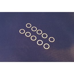 FX0072 - Rear axle shims  6.2 x 8.2mm -  super precise 0.2mm shims