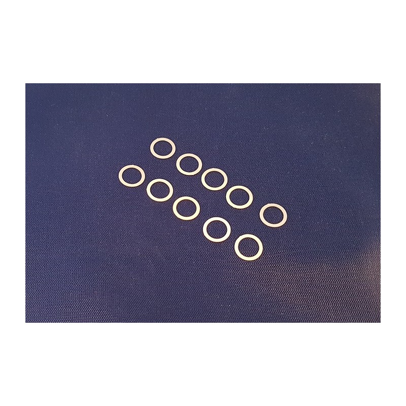 FX0072 - Rear axle shims  6.2 x 8.2mm -  super precise 0.2mm shims