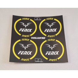 Volante Yel  -  Fenix  Side Wall Sticker Yellow Color for Volante F1