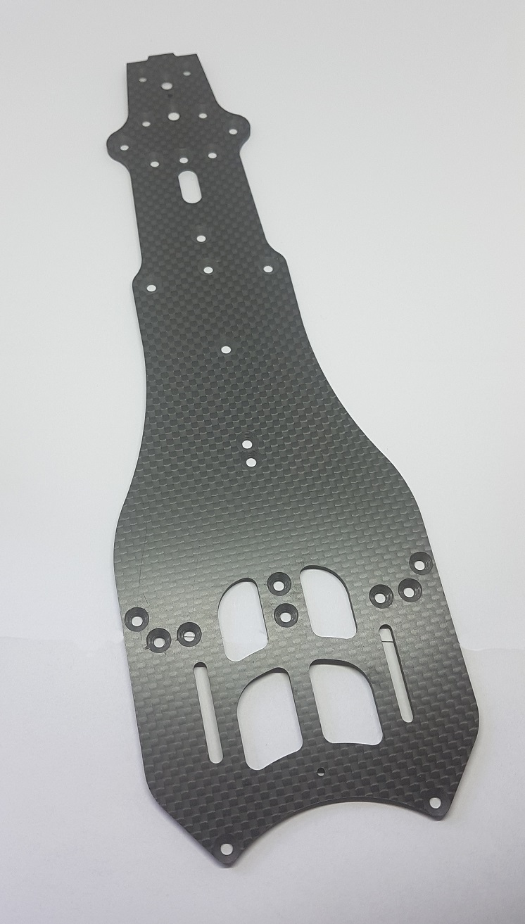 Mistral 2-0 chassis 2.5mm carbon fibre